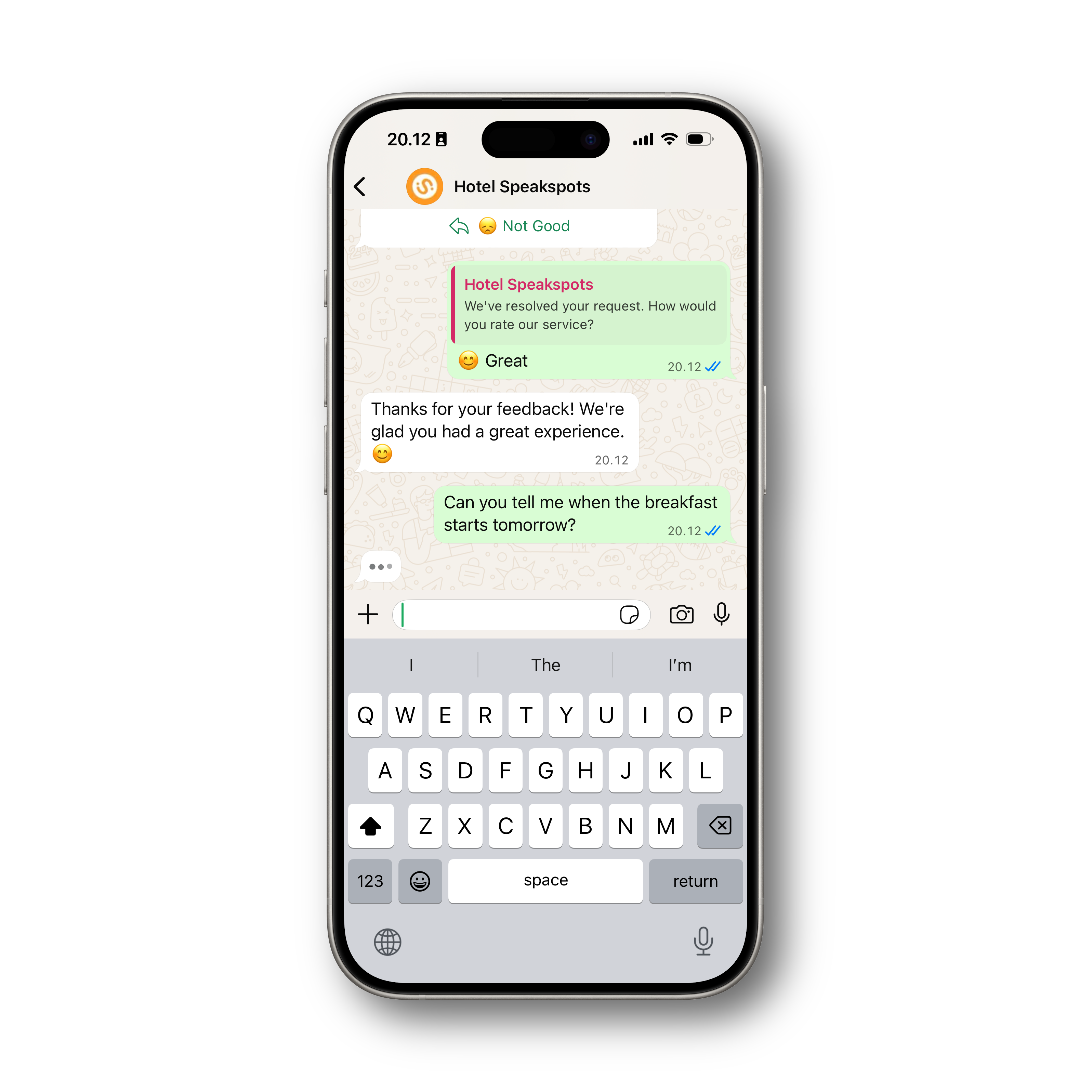 Instant <strong>replies</strong>